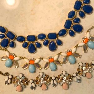 Bundle of 3 statement necklaces